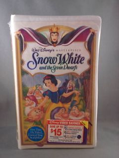 disney snow white and the seven dwarfs vhs movie time