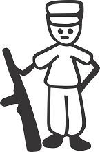 STICK PEOPLE FAMILY MILITARY SON DAD VINYL AUTO CAR WINDOW DECAL 