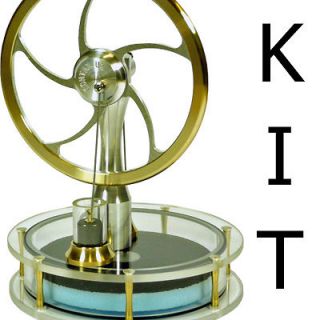 kontax solar ultra low temperature stirling engine kit full assembly