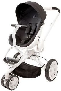 New & In Stock 2012 Quinny Moodd Single Baby Stroller   Black Irony