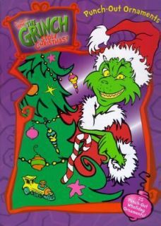 How the Grinch Stole Christmas Ornament Punch and Play Book by Random 