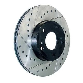 StopTech Drilled Slotted Rotor 127 62005L (Fits Commercial Chassis)