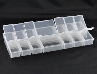 clear beads display storage container 245x110x28 5mm from china time