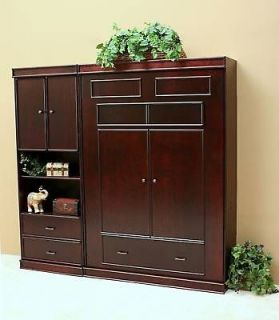 CELEBRATING 20 YEARS Murphy Panel Wall Bed with Storage Cabinet