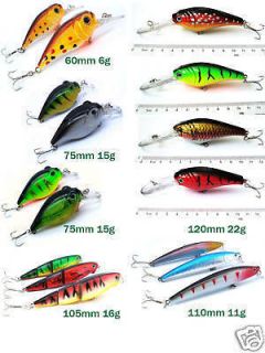huge lot of 16 brand new fishing lure baits tackle