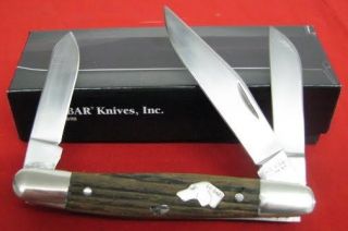 KA BAR KNIFE 3313 DOGS HEAD STOCKMAN CHESTNUT NEW IN BOX