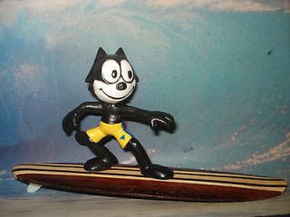 ORIGINAL 1950s STYLE FELIX THE CAT SURFER DASHBOARD SURFBOARD CAR 