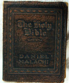 Vintage 1918 Little Leather Library The Holy Bible Vol XXII Danial 