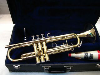   600 USA Student Trumpet   Smooth Valves   Plays Great   Sweet Horn