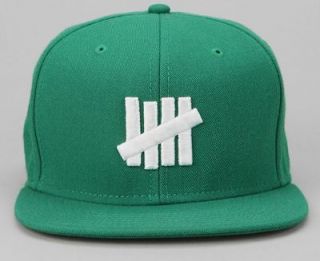   Green 5 Strike Snap Back,Ball Cap, Hats,  Stussy Supreme