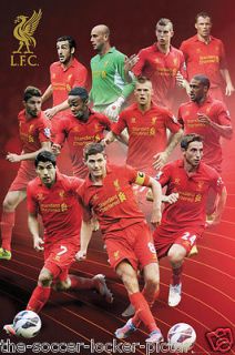 Liverpool FC Official Product Maxi Poster STAR PLAYERS Season 12/13 