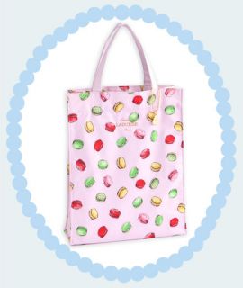 new Laduree Tote bag Macarons pink ( Size L ) Authentic 100% rare 