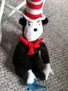 vintage cat in the hat dr suess stuffed animal time