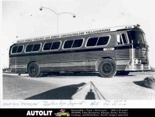 1958 sultana super imperial ii bus factory photo mexico returns 