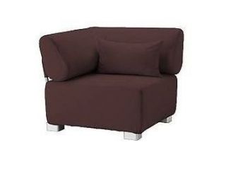 ikea mysinge corner section sofa slip cover ingebo brown from