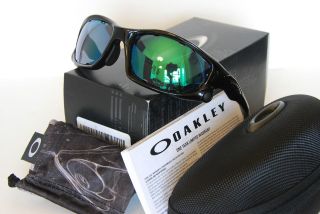 NEW Oakley Split Jacket Sunglasses Polished Black/Jade Iridium Vtd 