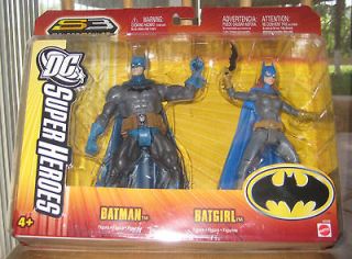 DC Super Heroes S3 Select Sculpt Batman/Batgirl (Mint/Unopened 