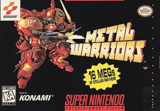 Metal Warriors Super Nintendo, 1995