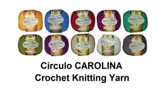 Circulo CAROLINA 100g 305m Crochet Rayon Nylon Stretchy Knitting 
