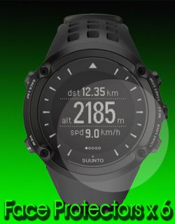 Suunto Ambit Watch Protectors x 6  Protect your Watch Face from 