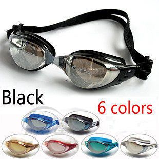 Adult Non Fogging Anti UV Swimming Goggles Swim Glasses Adjustable 