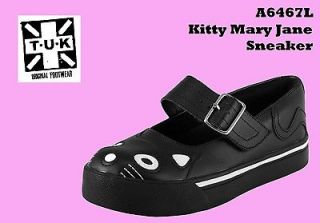 TUK LADIES SNEAKERS   (CAT) KITTY MARY JANE   A6467L   THE EVER SO 