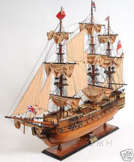 hms surprise wooden model tall ship sailboat 37 time left