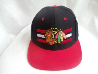 Chicago Blackhawks NHL Retro Vintage Snapback Hat New by reebok