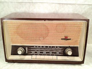Nordmende Kadett C Short Wave/AM/FM Radio, Early 1960s Made in Germany