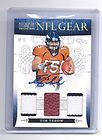 Tim Tebow 2010 National Treasures RC Auto/2 Patch/Ba​ll 
