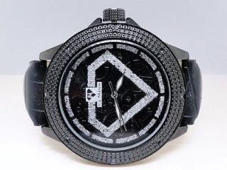 mens genuine diamond ice mania jojo techno kc watch im3018