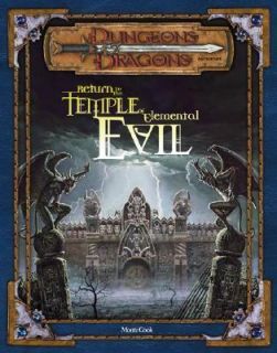 Return to the Temple of Elemental Evil by Monte Cook 2001, Paperback 