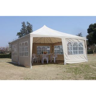   ESCAPES ARABIAN STYLE 13 x13 STEEL PARTY WEDDING TENT WITH SIDES