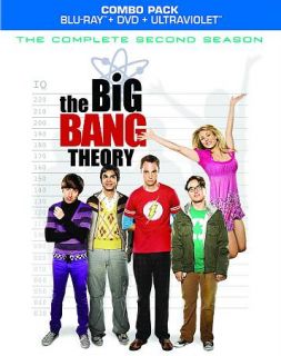 The Big Bang Theory   The Complete Second Season Blu ray Disc, 2012, 6 