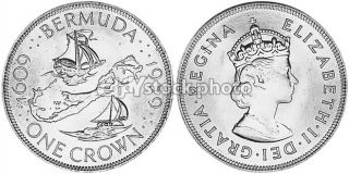 Bermuda Crown, 1959, 350th Anniversary   Colony Founding