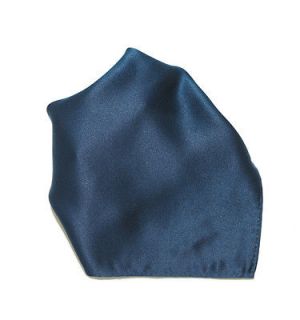 sapphire blue teal hankerchief pocket square hanky