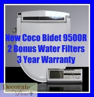 coco bidet elongated 9500r electronic toilet seat remote control jet