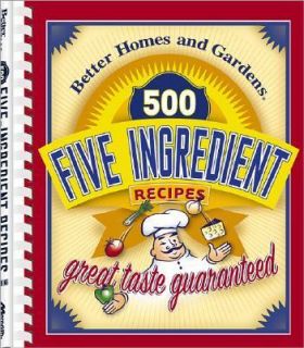 500 Five Ingredient Recipes (2002, Paper