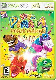 viva pinata party animals xbox 360 2007 complete combine shipping