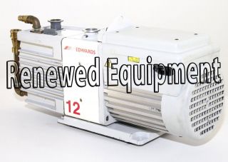 edwards rotary vane vacuum pump rv12  1078