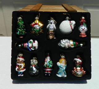 Thomas Pacconi Classics 2002 Collection Set of 36 Christmas Ornaments
