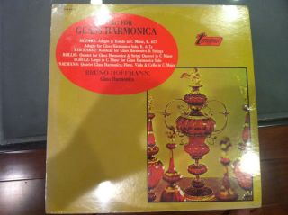 MUSIC FOR GLASS HARMONICA BURNO HOFFMAN NEW LP VINYL RECORD