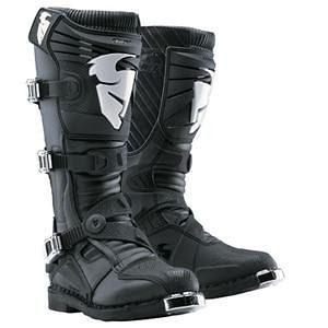 thor motocross ratchet mx boots black s12 size 11 time