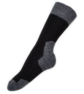 pairs of men s black wool coolmax walking socks