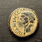 Claudius ( Tiberius Claudius Caesar Augustus Germanicus As Roman Coin 