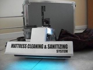Mattress, Carpet & Upholstery Cleaning & Sanitizing system used