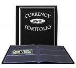 NEW BLACK BCW CURRENCY PORTFOLIO HOLDS 30 BILLS,NOTES SMALL OR LARGE