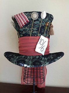 Tim Burtons Mad Hatter Top Hat   Halloween costume, Wedding