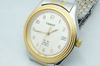 TISSOT PR 50 Gold Plated & Stainless Steel AUTOMATIC 34mm Midsized 