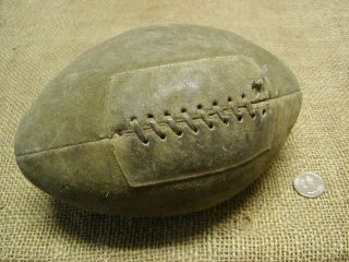 antique leather football in Sporting Goods